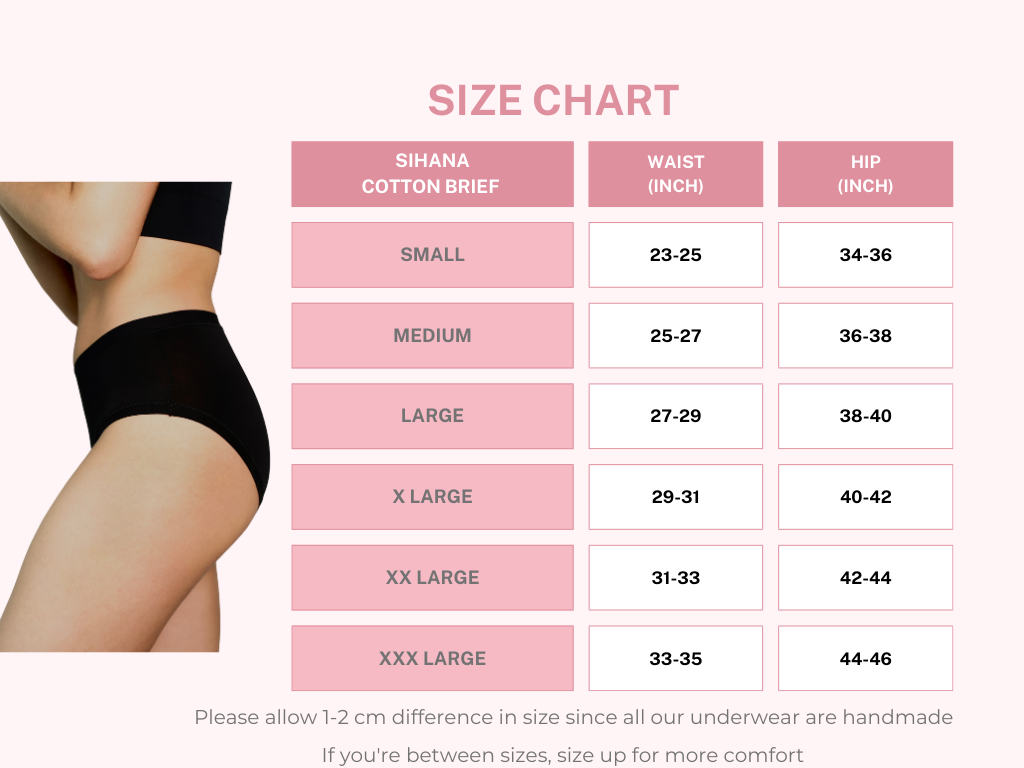 Cotton Underwear for Women (Briefs)